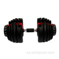 Sports 40 kg de 17 velocidades Mancillas ajustables entrenamiento muscular